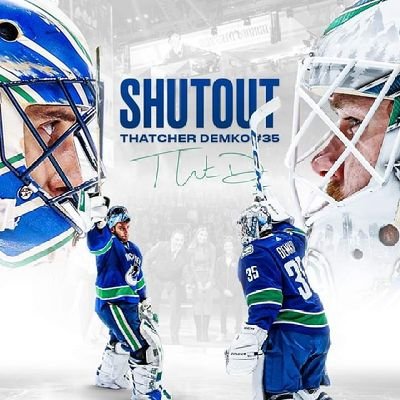 Vancouver Canucks ❤️😍 demko is the best goalie