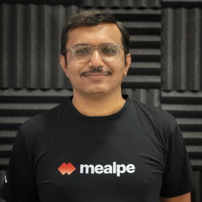 Building @mealpe_app | https://t.co/Ox66AyiSRU | Likes are Bookmarks | B2B F&B Technology Company for Food Ordering | 2X Entrepreneur