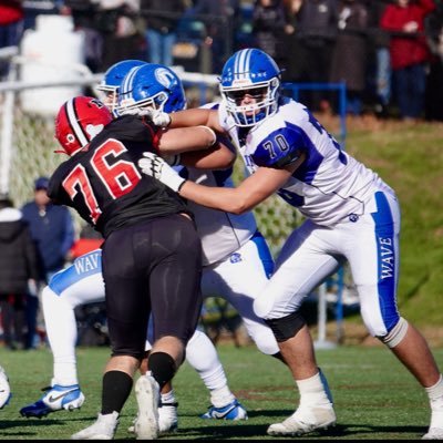 DHS| 6’6 260 lbs| #70. OT| Class of '25|FCIAC All-East Honorable Mention| Atlanta GA-Darien CT|