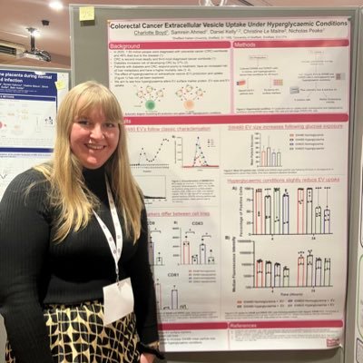 PhD researcher & GTA @sheffhallamuni👩🏼‍🔬| AFHEA | PGR Rep @hallam_su |Studying diabetes & colorectal cancer🦀 | #ExtracellularVesicles 🫧| #SciComm | she/her