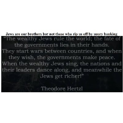 you pathetic house goyim?
animal slave to usury banker billionaires talmudic chosen people?
YouTube: The Money Masters - Rise Of The Bankers by William T. Still