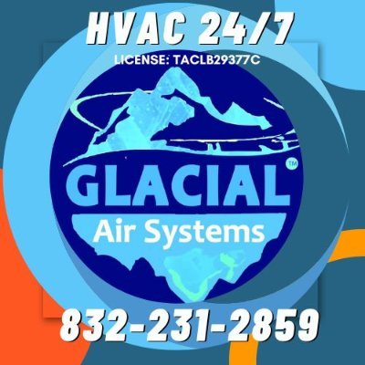 AcRepairHousto1's profile picture. Ac Repair Houston | Glacial Air Systems HVAC Emergency  Call 832-231-2859 Get https://t.co/J5mQfyouJE Technicians Ready To Serve You Now 100% Reliable Service
