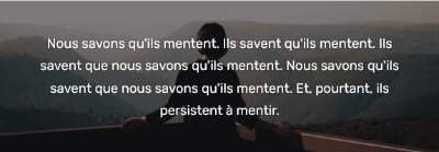 Une bonne fois pour toutes JE VOMIS LE RACISME et L'EXTREME DROITE
MERCI DE BIEN VOULOIR LE NOTER AVANT DE ME SUIVRE