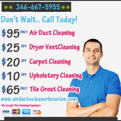 We feel that it's our duty to recommend a visit from the wonderfully spectacular technicians at Air Ducts Cleaner Houston, Harris County, Texas.