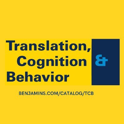 A @Scopus Q1 journal from @johnbenjamins focusing on cognitive translation studies. EiCs: @ElenaDav & @alperkumcu #xl8 #1nt #cognition #behavior