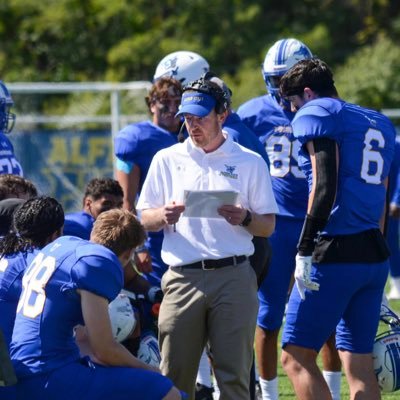 Husband to @S___Linn. Father. Head Football Coach at Alfred State College