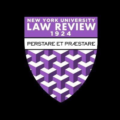 The New York University Law Review is a generalist journal publishing legal scholarship since 1924.