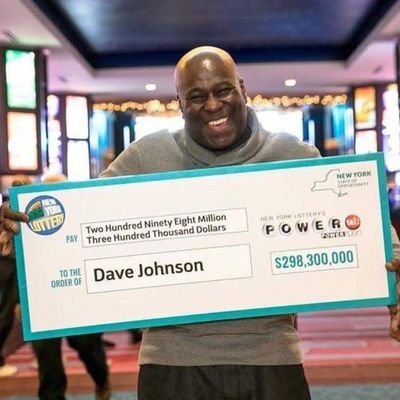 Am Dave Johnson the winner of $298.3 million from powerball lottery. I am given out $30,000 to my first 2k followers .