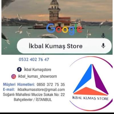 İkbal Kumaşstore olarak;  Geniş Kumaş yelpazesiyle siz değerli paydaşlarımızın hizmetindeyiz.