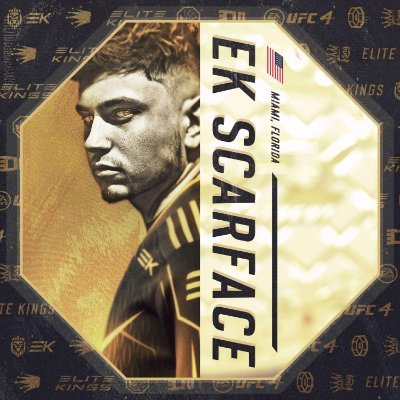 Im a pro UFC 4 & UFC 5 player. I compete in the ESFL and I compete in the NEC. You can watch my fights on twitch @ EK_Scarface or on the 1v1me app.