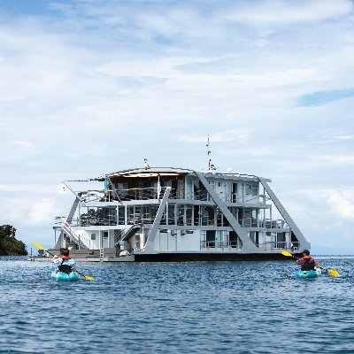 A floating luxury hotel which cruises along the waters of Rwanda's Lake Kivu. For booking, visit https://t.co/QgqXCXlMVs