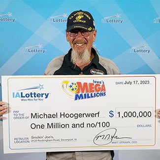 A heart attack survivor, retired from trucking and works in farming. || Winner of the $1M Megamillion lottery! || I'm helping the society with credit card debts