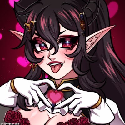 🦇 Wholesome and Cozy, Vampire Demon | 🎮 Variety Streamer | 📷 Virtual Photographer | 📚 Enjoys fantasy books, coffee and tea, and RPG's. | pfp: StarryNekoART