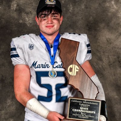 Football | Team Captain | Team Chaplain| 3A State Champs | #52: DLine/OLine MCAL 1st Team OL 2nd Team DL 6’0ft 240lbs GPA: 3.7 Phone: 415-722-3910