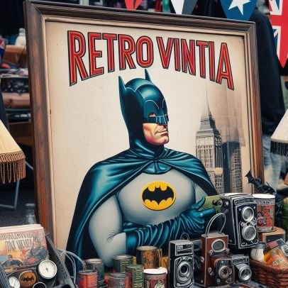 We buy and sell most things retro / vintage such as collectibles, memorabilia and quirky items. We also sell vintage clothing and retro gaming items 😎