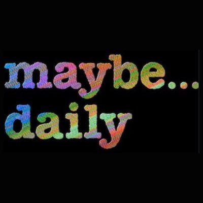 Maybe__Daily's profile picture. Sport is serious - this podcast is not