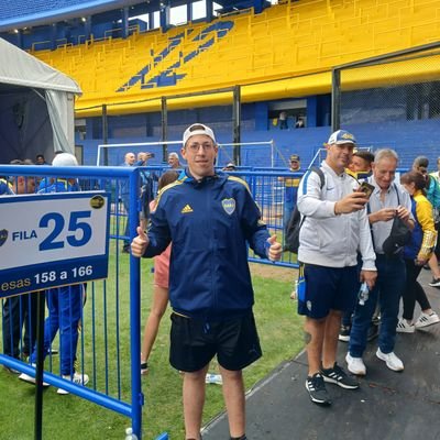 Hincha y socio activo del Club Atlético Boca Juniors. Tricampeón del Mundo, 18/12/2022.