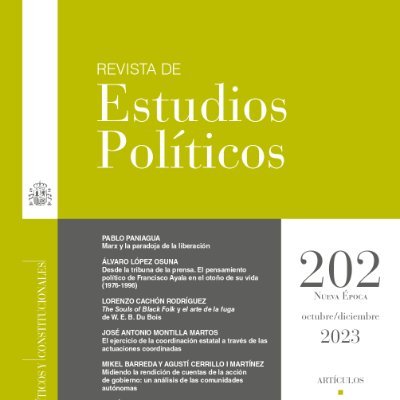 Revista de Estudios Políticos, una publicación del 
@cepcgob