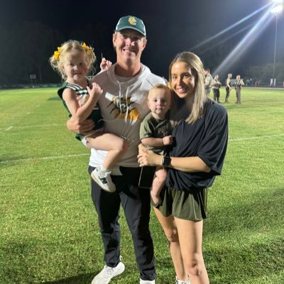 Father to Brynleigh and Nash. husband to Jo. Cedar Creek School football and baseball coach.