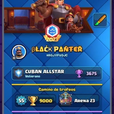 Jugador de Clash royale.Logros 17 win CRL 2023