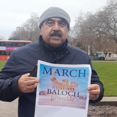 A political activist based in London strives for independent homeland (united Baluchistan).