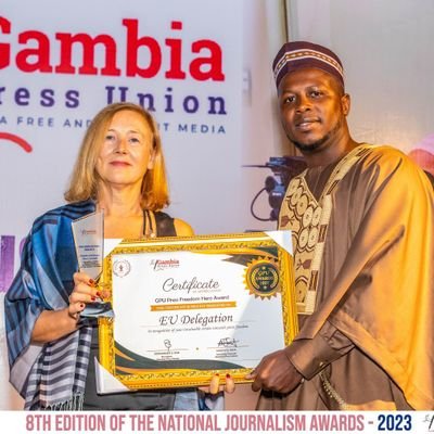 ‼President Gambia Press Union,💡Youth&Civil/Human Rights advocate✍🏾, Award-Winning Journalist🏆,Newspaper Editor📰. Freelance Consultant,🎙️  Humanist👍🏾.