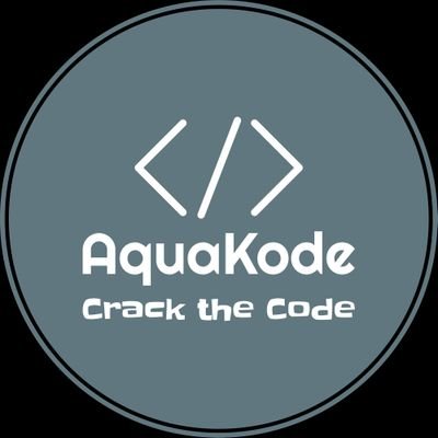 aquakodeing's profile picture. 🖥️ Developer Club
👇 Free Notes