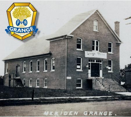 Meriden Grange Meets the 2nd and 4th Fridays of every month, except for announced changes. Membership: 34. Works on Community Interests.