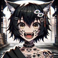 黒猫 (@cr0vv_c4t) 's Twitter Profile