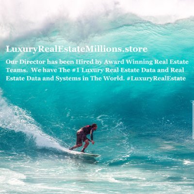 Good Day, Our Director has been Hired by Teams in The Wall St Journal, Real Trends, Forbes, and More. We're #1 in Luxury RE Systems.