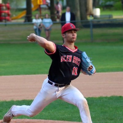 Glen Rock Baseball- Outfield/ Pitcher Football- QB/CB, 6.94 55m/ GPA 3.83, Class of 2025 Height/Weight 5’9 175lbs Phone # 201-466-1002 Email: atme@optonline.net