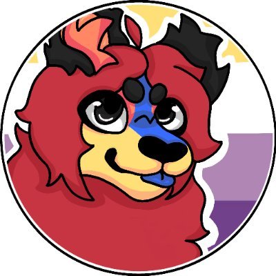 Talking_Kitkat's profile picture. They/them✨ | Furry/Fursuiter 🐺 | Pans 🩷💛💙 | Non-binary🏳️‍⚧️ | Australian 🦘| Mostly SFW 🔞 | boop- |