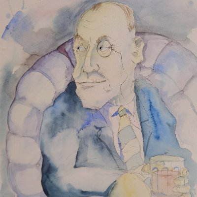 Mildly misanthropic and plodding on day by day.

Profile pic is one of a number of caricatures by the great Tim Bulmer held in my collection.