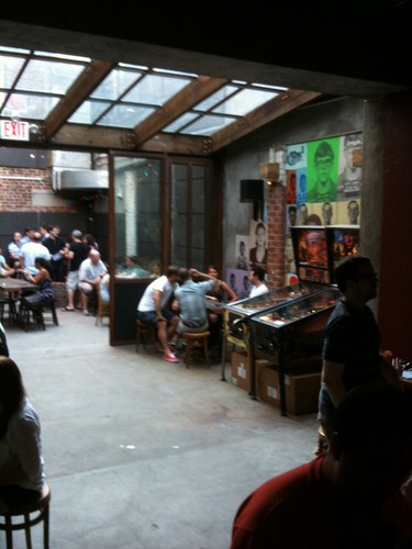 Craft beer bar with the heart of a beer garden encased in a concrete jungle.