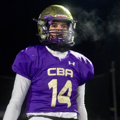 CBA Albany ‘26|QB: 3.65 GPA| Ht 6’1| Wt 185 Cell: (518) 596-6337 Email:jonesarchie425@gmail.com| Head Coach burns@cbaalbany.org