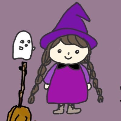 majo122mj's profile picture. 勉強とダイヤモンドアートする魔女