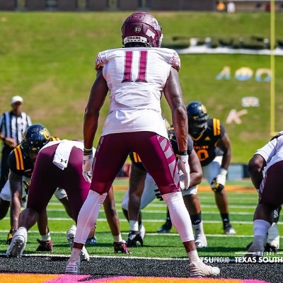 GOD1st.                                                                   11/17/13💕
HBCU ALL AMERICAN 
ALL SWAC 
LB @ Texas Southern