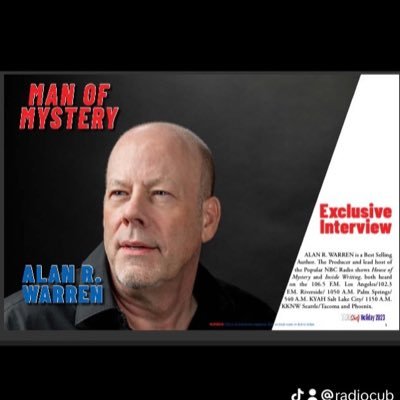 Host/Producer of the House of Mystery Radio show on KCAA 106.5 FM Los Angeles/Palm Springs -Best Selling author https://t.co/XeBqBFxj2f