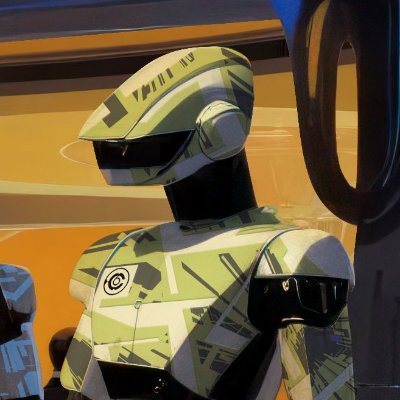 _HeThatIs_'s profile picture. Graphic design/illustration. 
Inspiration from 70s onward. 
All about sci-fi/futurism past, prez, future.

Inspiration: https://t.co/7egayEhGJm