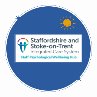 Wellbeing support for all Health and Social Care staff in Staffordshire and Stoke-on-Trent. Self-refer using our portal link⬇️🌈