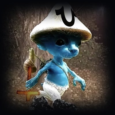 so real smurf #smurfcat