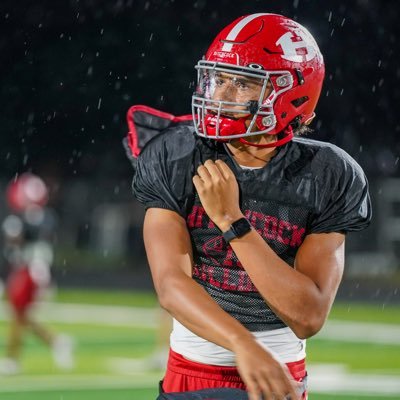 Hitchcock TX 🎓25, 4⭐️|QB|Weight| 210~ GPA~3.4, Height| 6,4 @TexasTechFB Commit