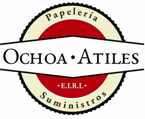 OchoaAtiles's profile picture. Papelería Y Suministros de oficina.
IMPRESIONES, COPIAS, SCANNER, FAX, UTILES ESCOLARES, ETC.