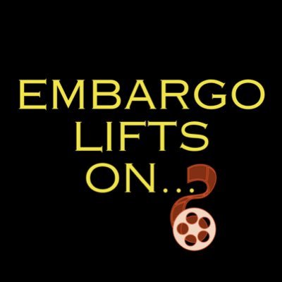 «When does embargo lift on...?» 🤔 Have you ever asked yourself that question? We've got you covered! 📩 DM if you have dates to share with us