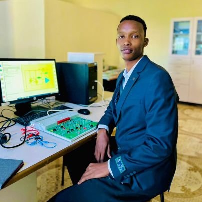 Elcetrical &Electronic Engineering @University Of Hargeisa 
studies : Electric power System ,wind energy, solar Energy @ the state university of newyork