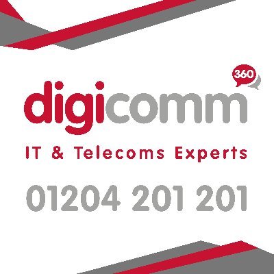 Helping businesses communicate and thrive by providing the best IT and Telecoms solutions. Tech @digicommsupport
Connect-01204 201 201 & contact@digicomm360.com