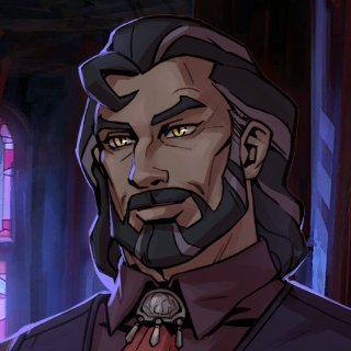 VampTherapist's profile picture. 3000-year-old collector of wisdom, therapist (120 years xp), reformed bad guy, pansexual club owner, vampire.  Follow @littlebatgames for Vampire Therapist info