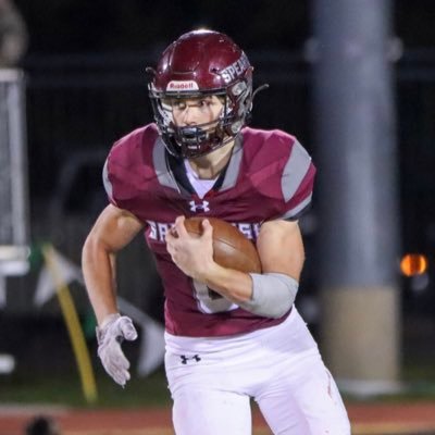 | 2025 | 5’11 | 200 | RB/S/ATH |Spearfish High School | SD | Football | Track | 40 yard: 4.55 | NCAA ID:2403229993 | 3.2 GPA | (605) 631 9548 |