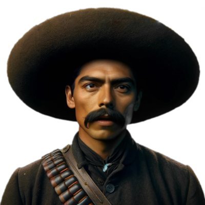 Soy Emiliano Zapata, nacido bajo el sol de Morelos, México. Fui un líder de la Revolución,  en este nuevo amanecer digital, me presento como un eco del pasado.