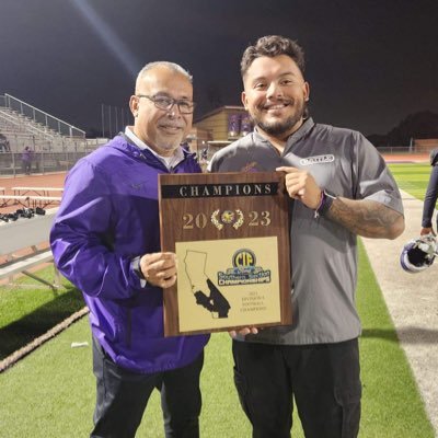 Nogales High  C/O 91, Rowland High School Varsity Football, 2023 CIF Div 8 Champions . Southern California Regional 4AA Champions. State 4AA Finalists